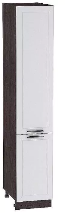 Шкаф пенал с 2-мя дверцами Глетчер 400Н (для верхних шкафов высотой 920) Гейнсборо Силк/Венге