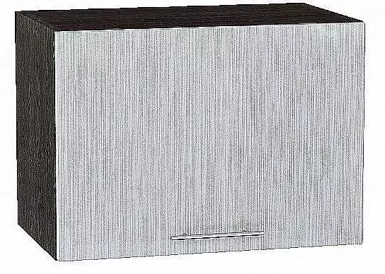 Шкаф верхний горизонтальный Валерия-М 500 Серый металлик дождь светлый/Венге