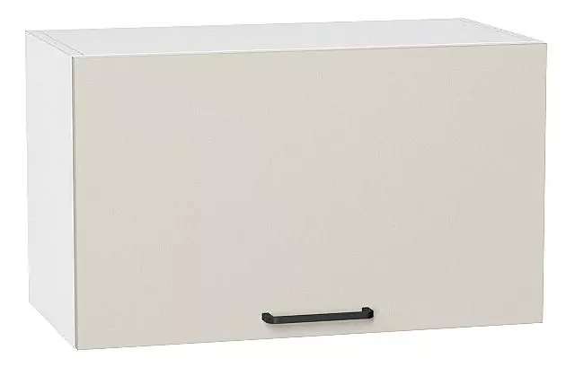 Шкаф верхний горизонтальный Флэт 600 Cashmere In 2S/Белый