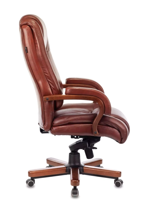 Кресло руководителя Бюрократ T-9925 Walnut, Коричневый