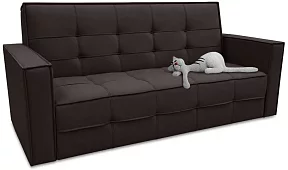 Прямой диван Лига ППУ Книжка Коричневый 
