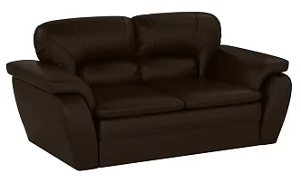 Прямой кожаный диван Георг 2 (Лофт) Выкатной 