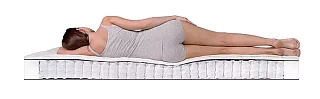 Матрас Дримлайн Классика +30 TFK (х/б жаккард) Белый