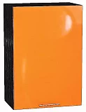 Шкаф верхний с 1-ой дверцей Валерия-М 720х500 Оранжевый глянец/Венге