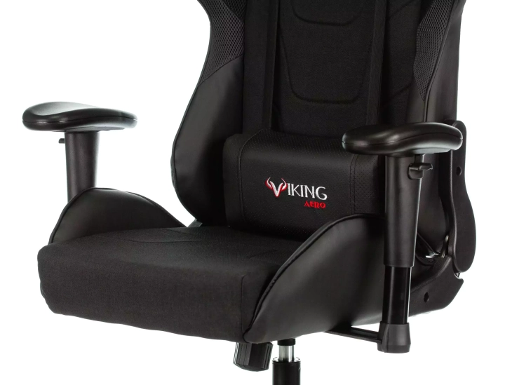 Кресло игровое Бюрократ VIKING 4 AERO, Черный