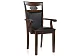 Кресло Luiza dirty oak / dark brown, Коричневый