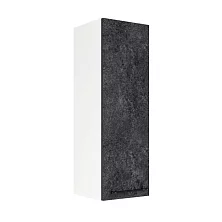 Шкаф верхний (премьер) ШВ 300Н Нувель (бетон черный) 