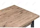 ф208а Стол деревянный Форли дуб велингтон / черный матовый