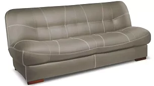Кожаный диван Релакс (Блюз) Книжка Коричневый