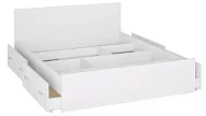 Двуспальная кровать с ящиками Ронда КР4Я-160 (без основания) дизайн 3