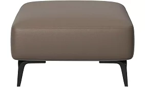Пуф кожаный Некст (Лофт) Бежевый 