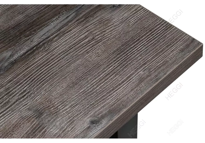 ф208а Стол деревянный Эльпатия 110 дуб рошелье / черный матовый