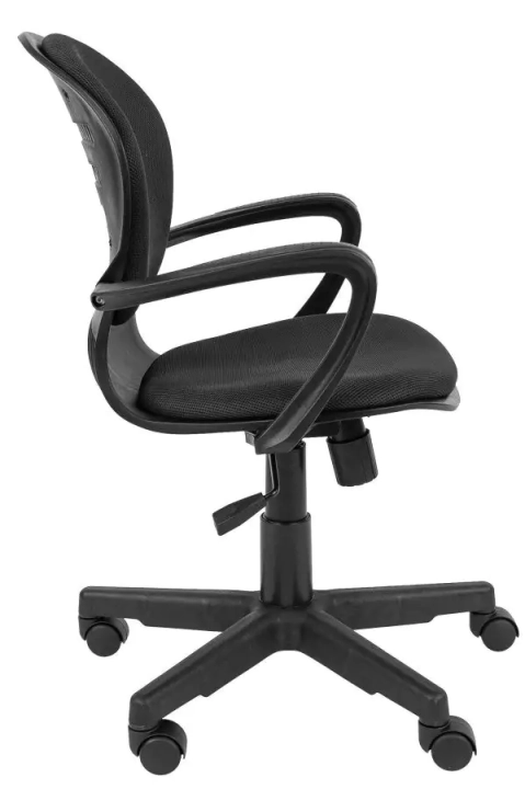 Кресло Riva Chair RCH 1140 TW PL White/Black черное2