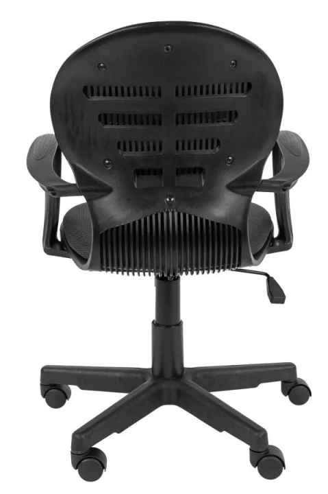 Кресло Riva Chair RCH 1140 TW PL White/Black черное3